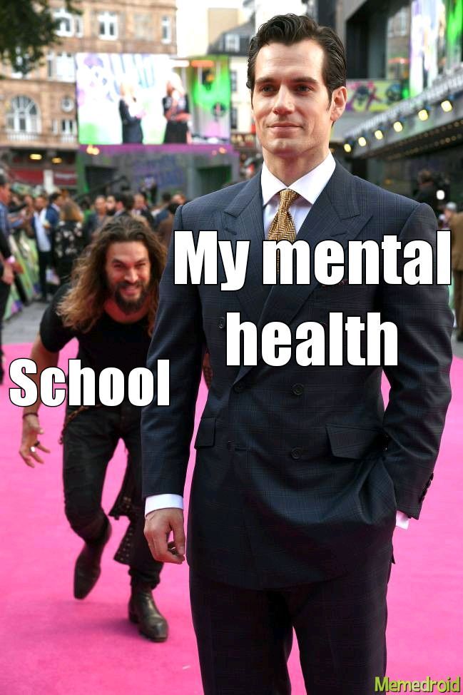 School ruins - meme