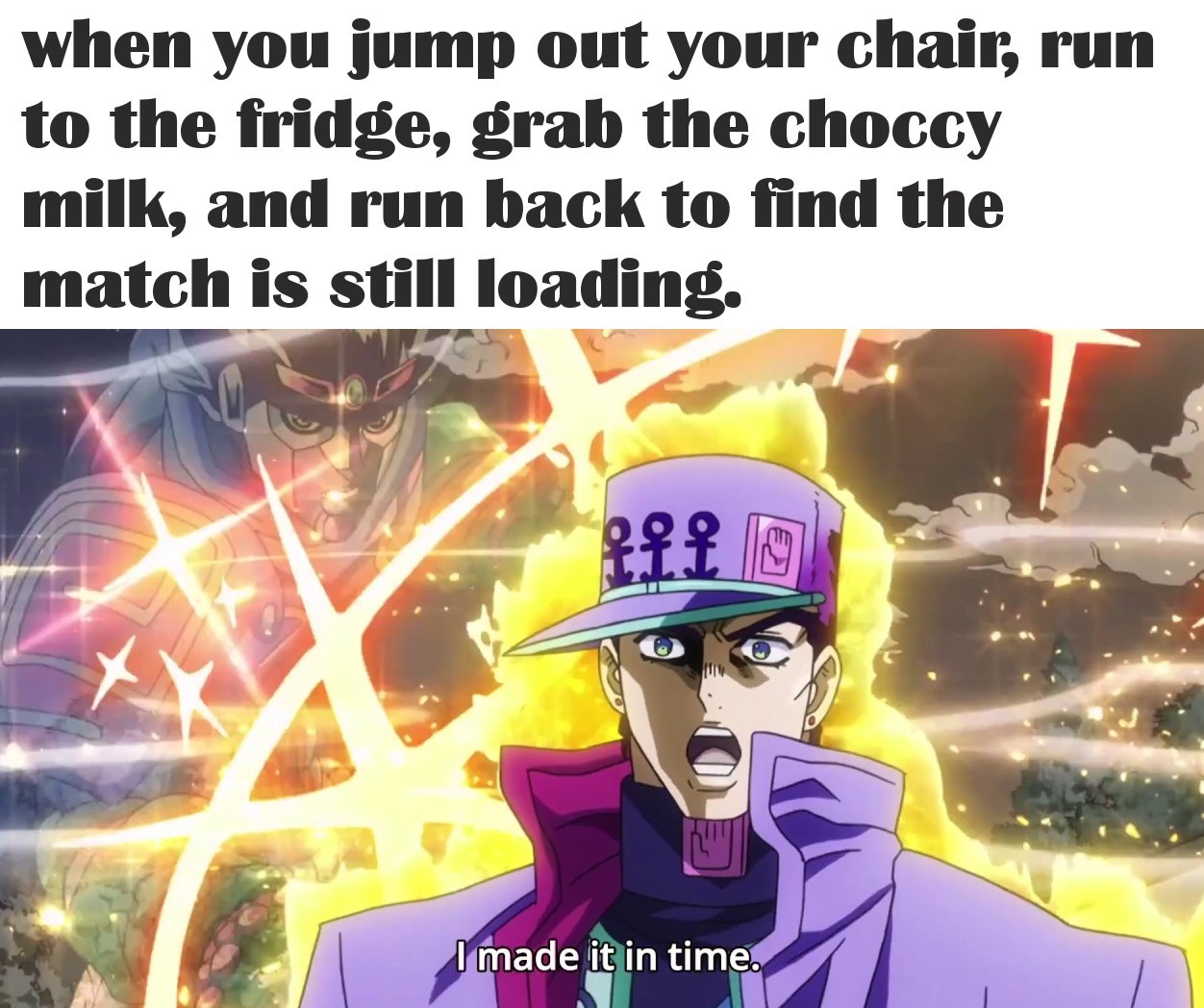 koichi you truly are a reliable guy - meme