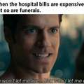 When the hospital bills are expensive but so are funerals