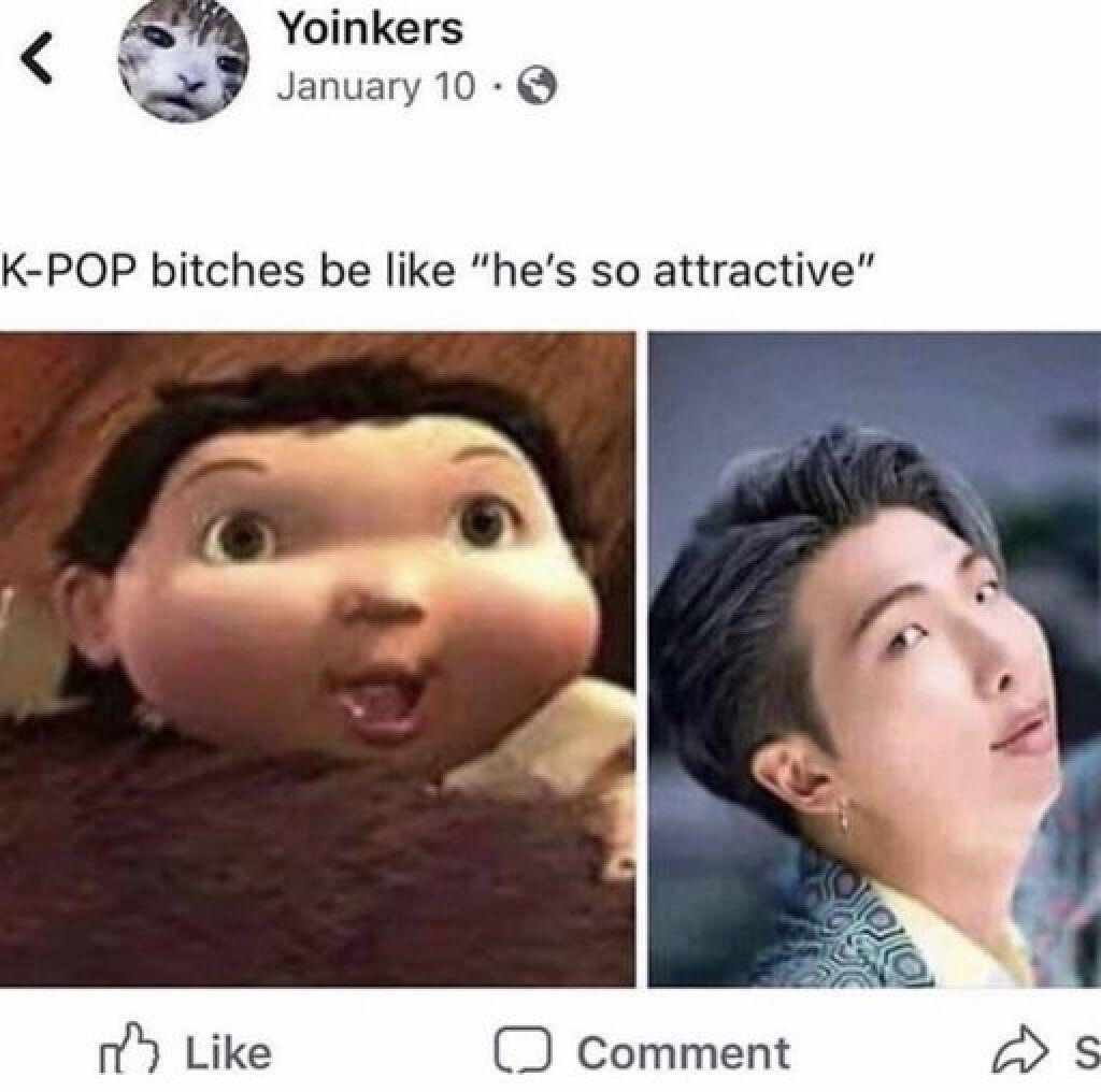 kpop stains suck - meme