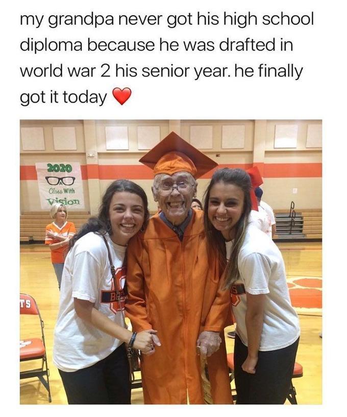 Congratulations this person's grandparents!! You'll make it even if it takes a while figure out where you're going - meme