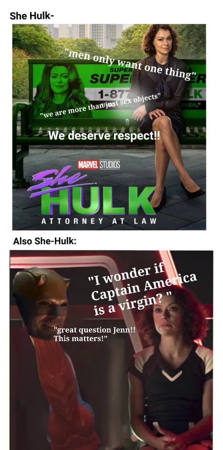 She Hulk summary - meme