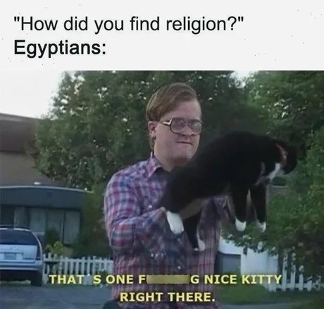 Egyptian religion - meme