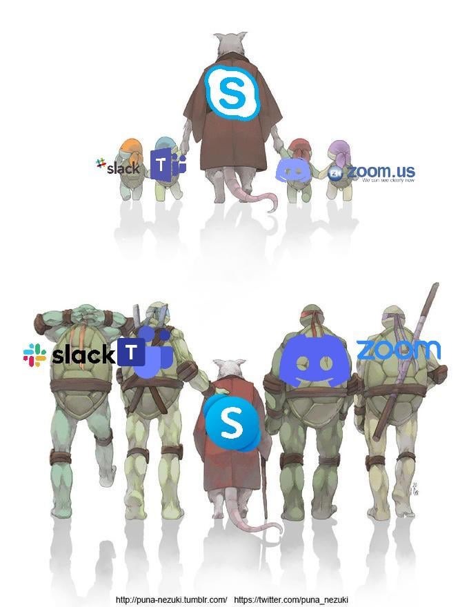 Skype shutting down meme
