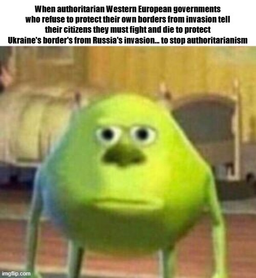 While they continue to buy Russian oil, too - meme