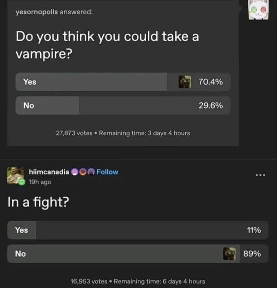 The best Vampire memes :) Memedroid, image size:1080x1125