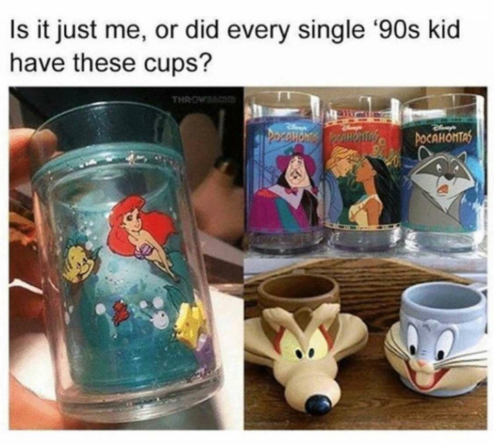 I used to have the squirtle ceramic cup. - meme