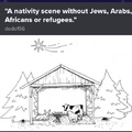 white nationalist nativity scene