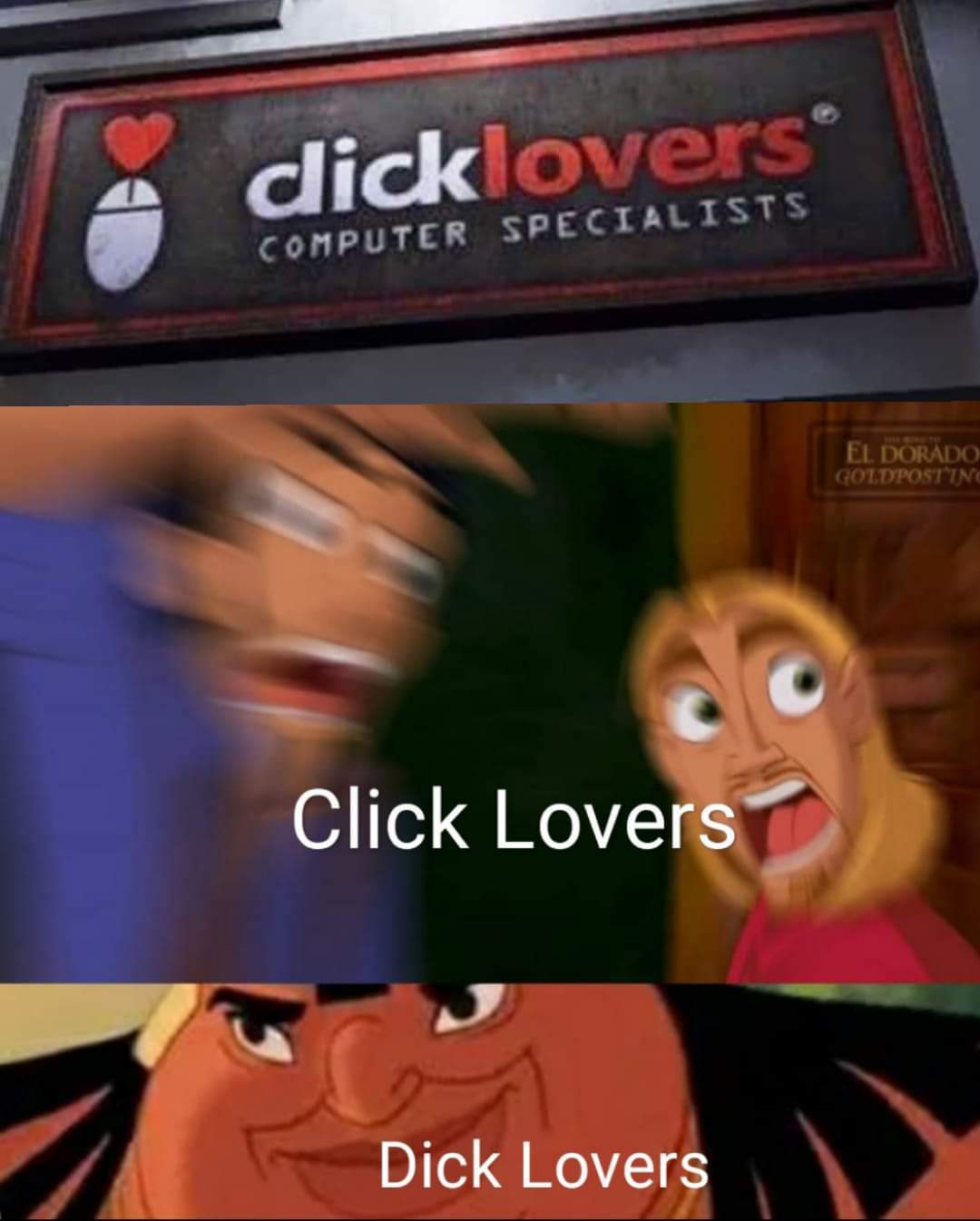 Dick love meme