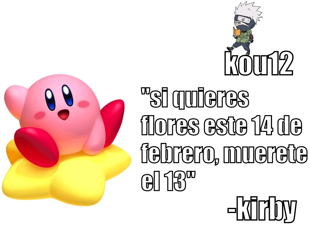 Gracias Kirby - meme