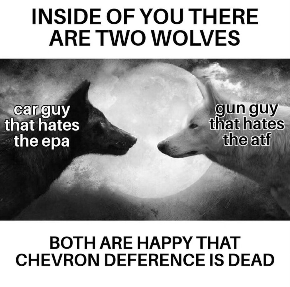 Chevron Deference - meme