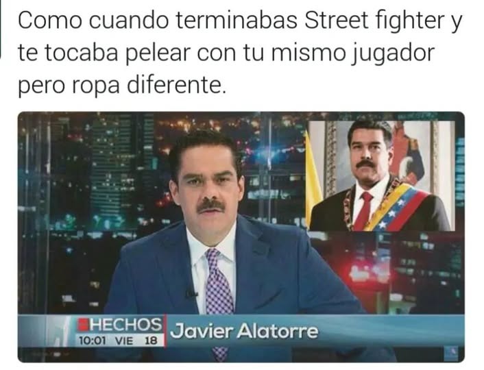 Personas parecidas a Maduro - meme