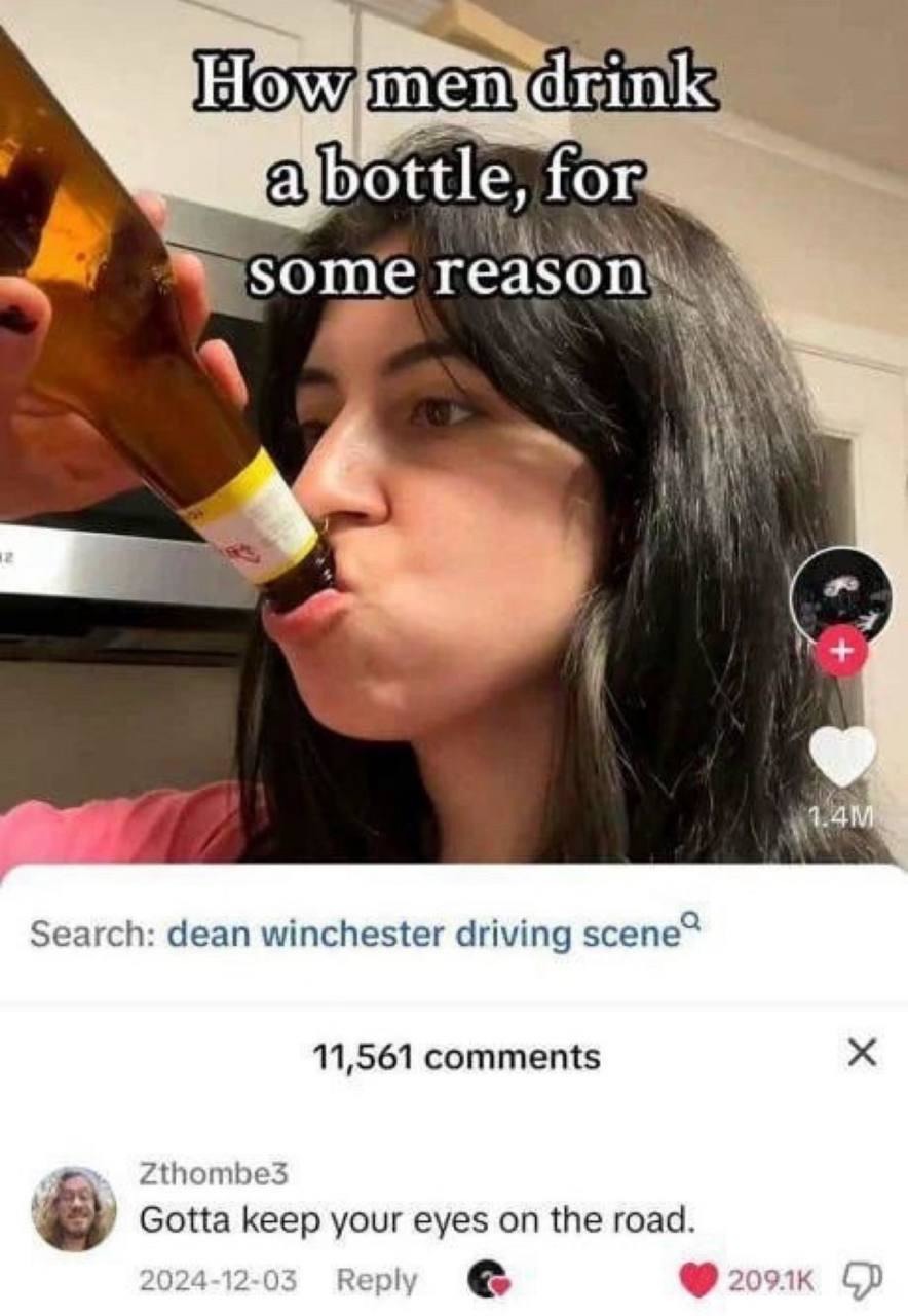 How men drink water like it's a Fast & Furious moment - meme