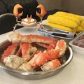 When you're eating crab... but Krabby shows up to avenge his bretheren.
