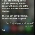 Siri goes savage