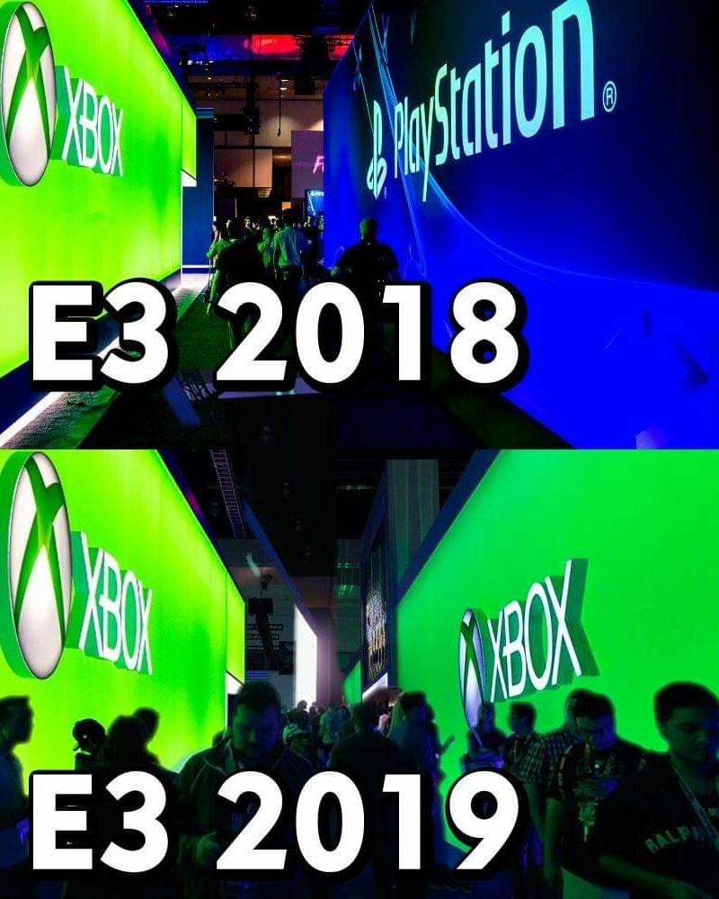 Sony cancelou a presença deles na E3 pra quem não entendeu - meme