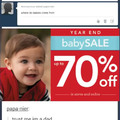 Baby sale