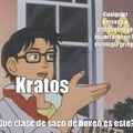 Kratos no perdona