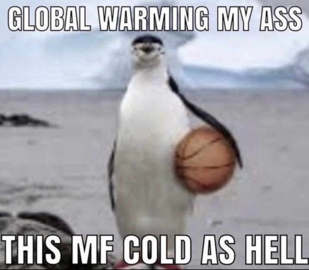 Cold out here - meme