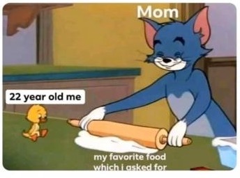 Mom always helps - meme