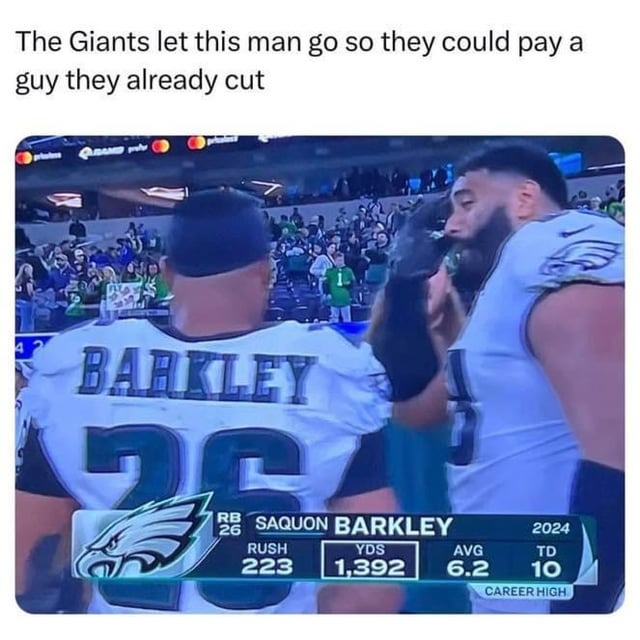 Rams vs Eagles meme