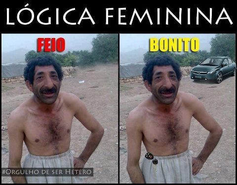 logica feminina - meme