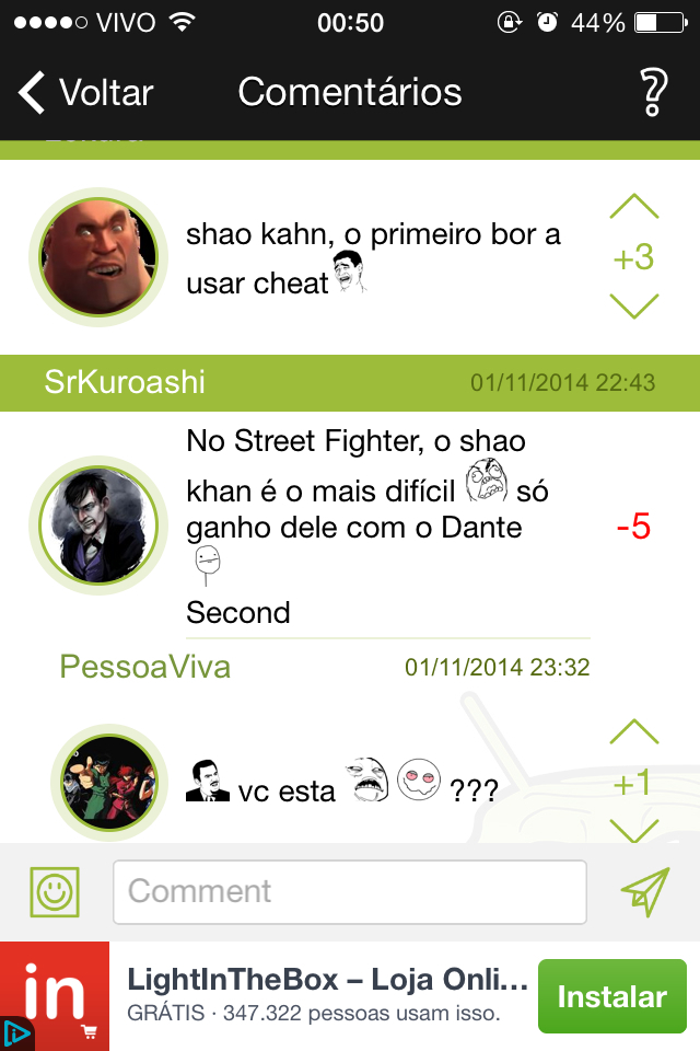 Shao Kahn no STREET FIGHT ??? - meme