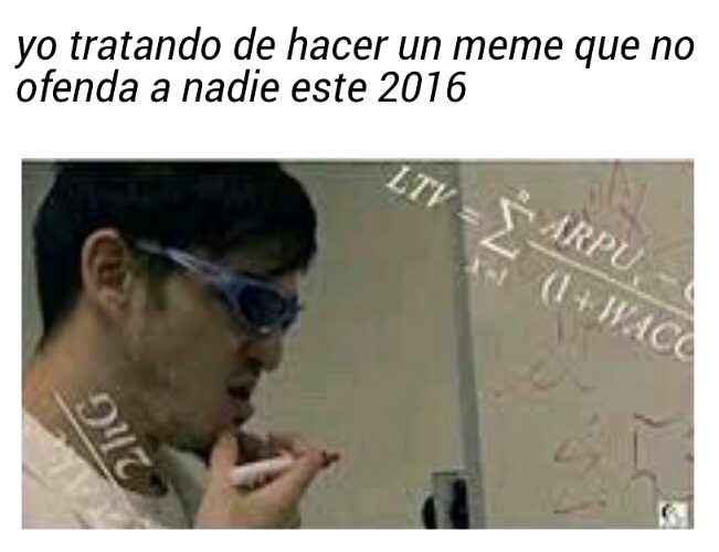 Una difícil tarea - meme