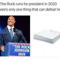 Rock for president 2020