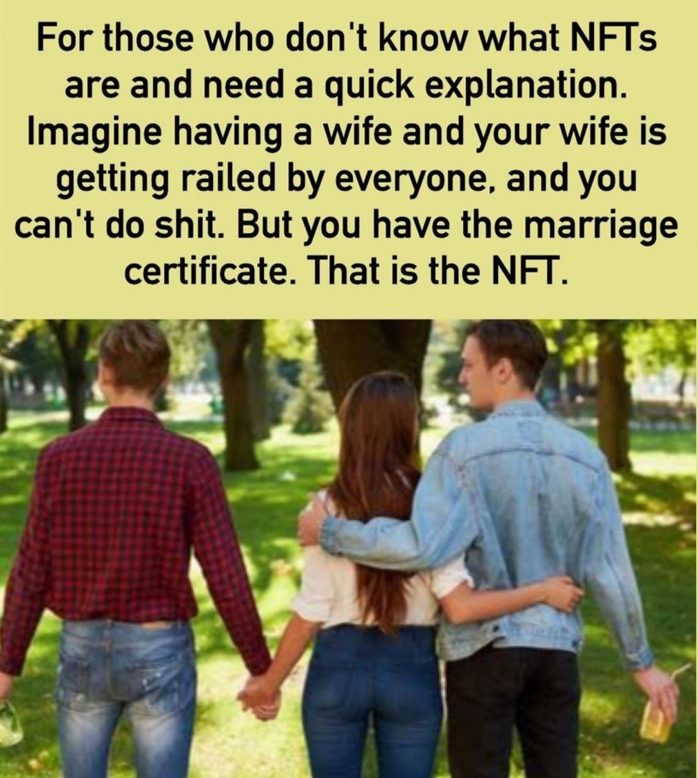 NFT: Not F*cking Terrific - meme