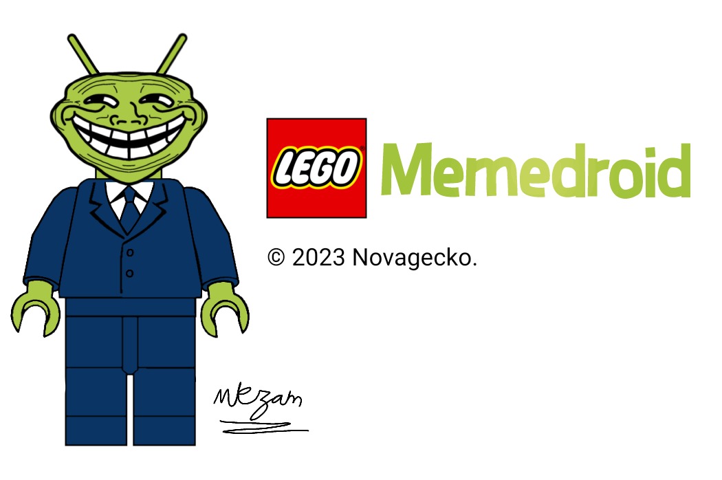 Y aquí un concepto de una minifigura de LEGO de Memedroid ¿Qué opinan?