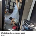 Wedding dress never used