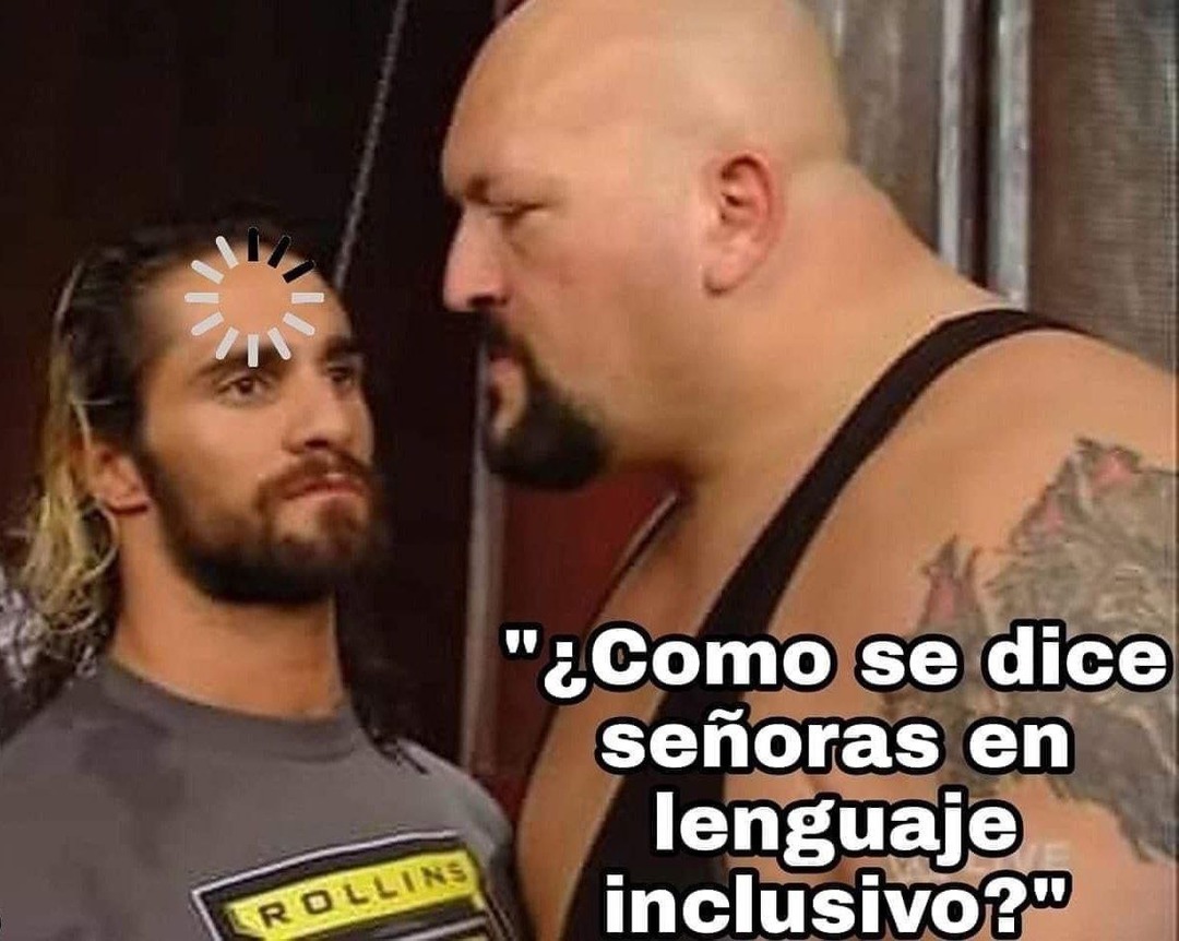 Lenguaje inclusivo meme