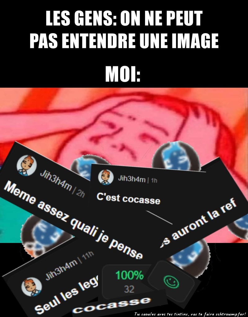Ca co-casse les c**lles - meme