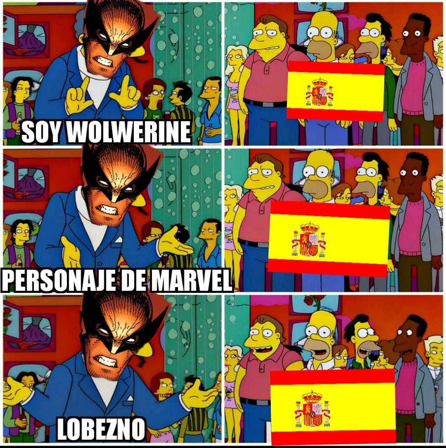 No se ofendan soy español - meme