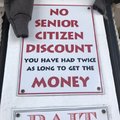 No senior citizen discount