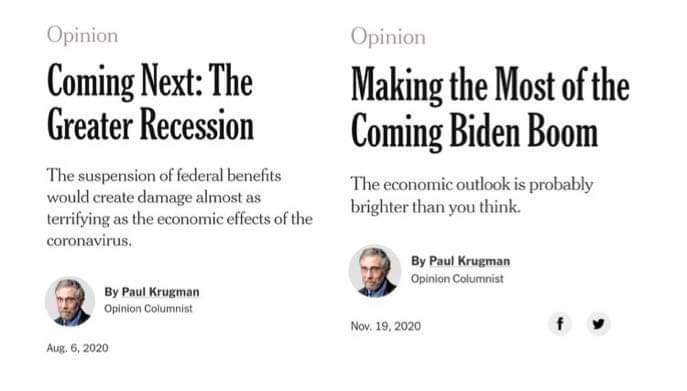 shut up Krugman - meme
