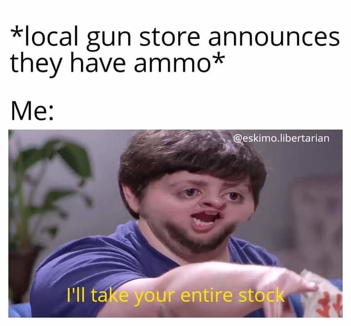 wtf does "in stock" mean? - meme
