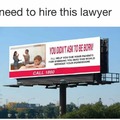 Desperate lawyer
