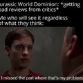Jurassic World Dominion getting bad critics