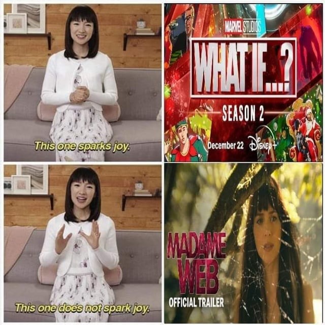 madame web and what if season 2 meme