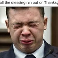 Thanksgiving crying