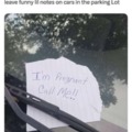 Passing notes