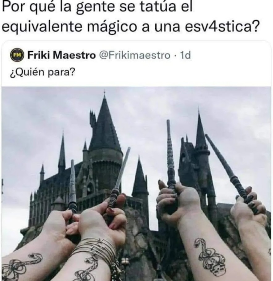 when sos basados, el señor de los anillos>>>>>>Got>>>>>>>harry popote - meme