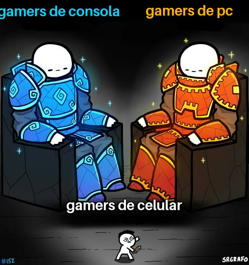 Tipos de gamers - Meme subido por Lobito74 :) Memedroid