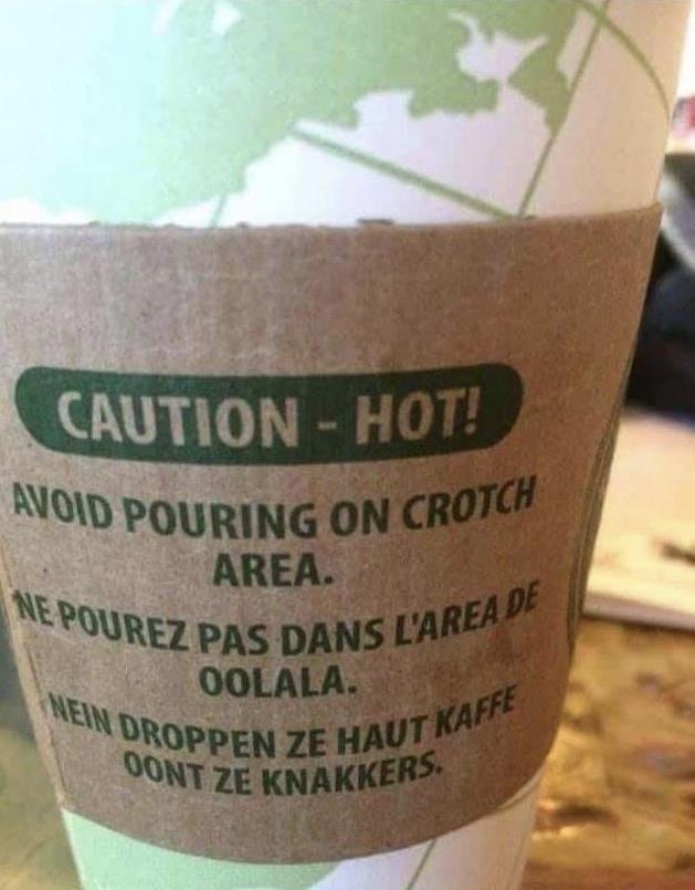 Caution, hot! - meme