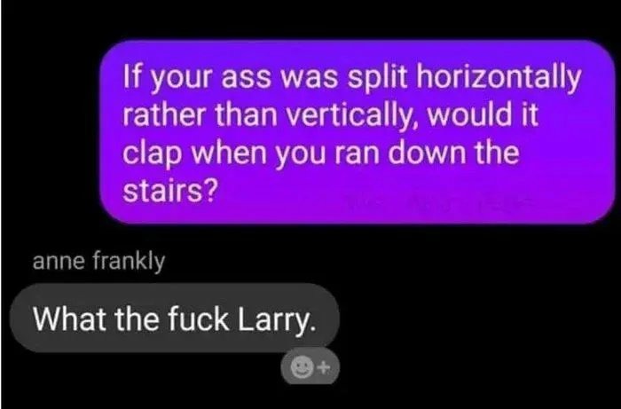 Wtf larry - meme