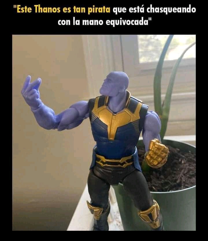 Troleador Thanos - meme