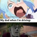 Anime driving