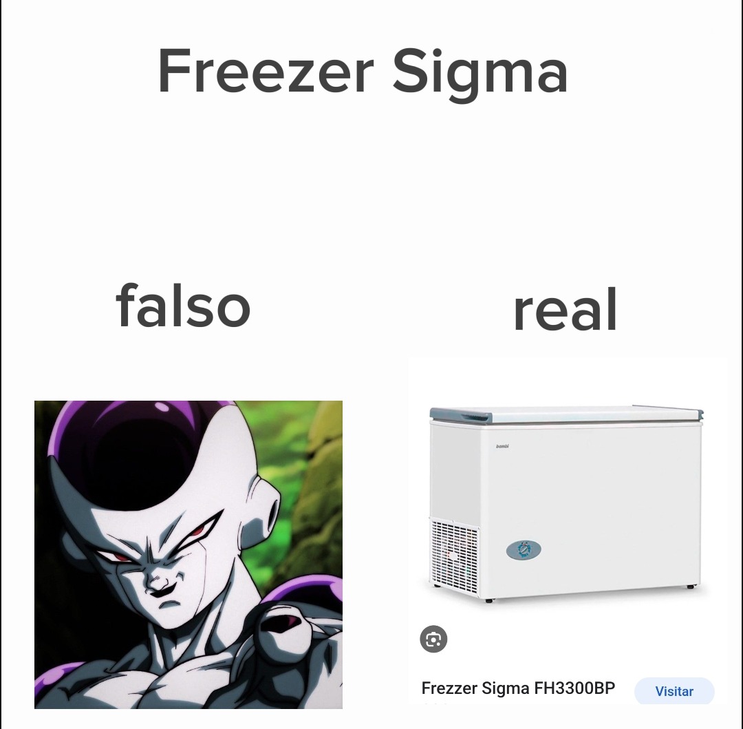 Este si es Freezer Sigma - meme